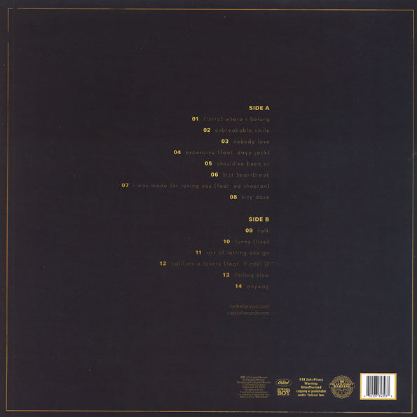 Kelly, Tori - Unbreakable Smile (NM or M-) (Vinyl LP)