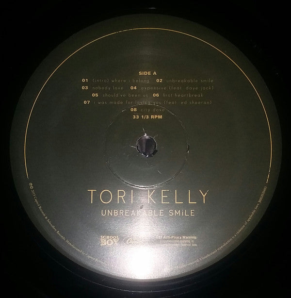 Kelly, Tori - Unbreakable Smile (NM or M-) (Vinyl LP)