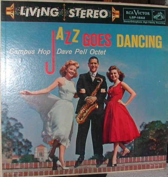 Pell, Dave Octet - Campus Hop Jazz Goes Dancing (VG) (Vinyl LP)