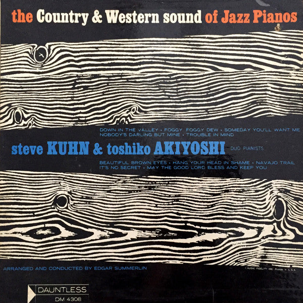 Kuhn, Steve & Toshiko Akiyoshi - The Country & Western Sound Of Jazz Pianos (VG) (Vinyl LP)