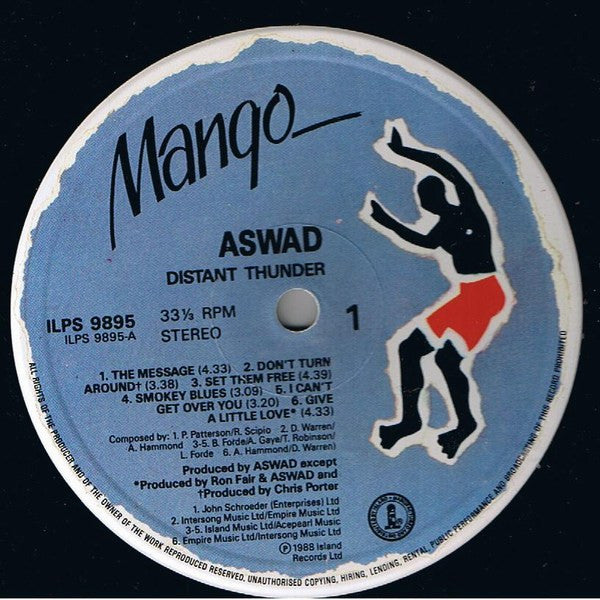 Aswad - Distant Thunder (M) (Vinyl LP)