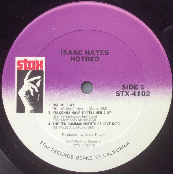 Hayes, Isaac - Hotbed (VG+) (Vinyl LP)