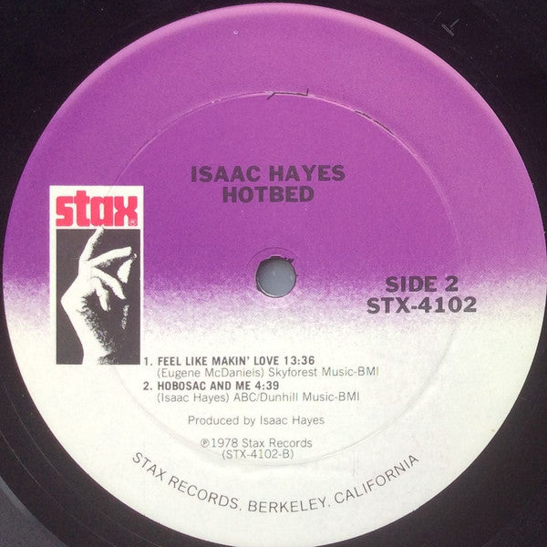 Hayes, Isaac - Hotbed (VG+) (Vinyl LP)