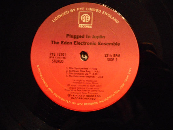 Eden Electronic Ensemble - Plugged In Joplin (VG+) (Vinyl LP)