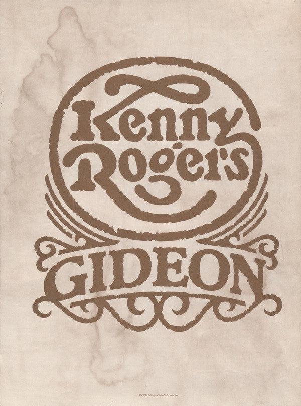 Rogers, Kenny - Gideon (VG+) (Vinyl LP)