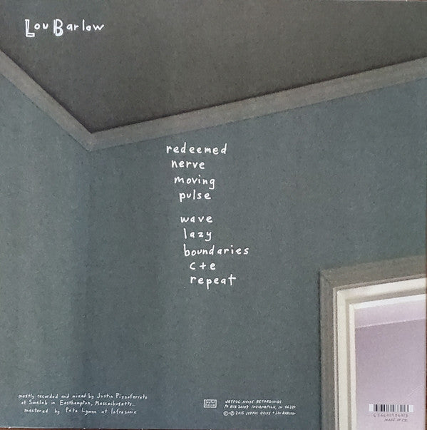 Barlow, Lou - Brace The Wave (VG+) (Vinyl LP)