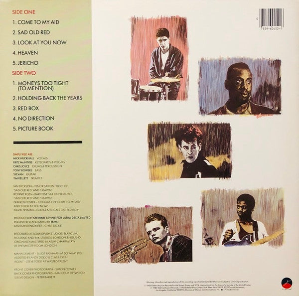Simply Red - Picture Book (Vinyl, VG+) (Vinyl LP)