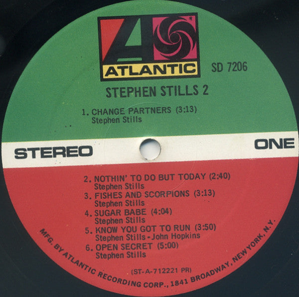 Stills, Stephen - Stephen Stills 2 (VG+) (Vinyl LP)