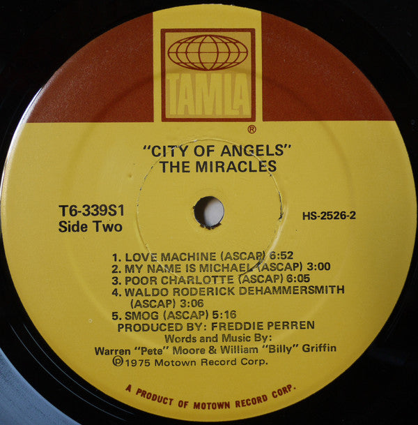 Miracles - City Of Angels (Vinyl, VG+) (Vinyl LP)