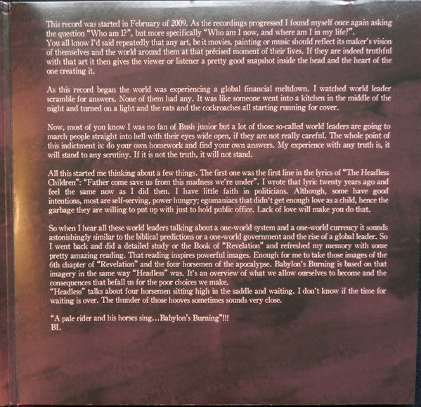 W.A.S.P. - Babylon (M) (Vinyl LP)