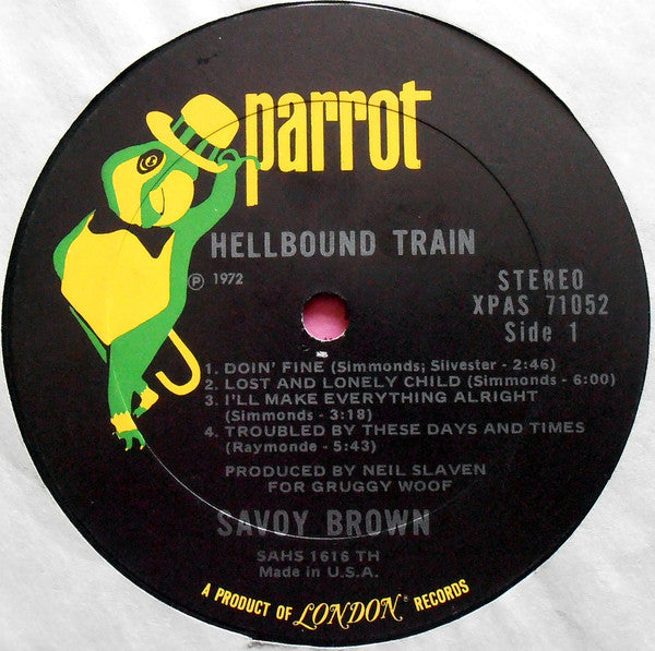 Savoy Brown - Hellbound Train (VG) (Vinyl LP)