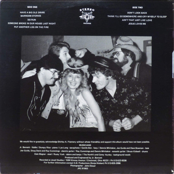Gentle Ben Featuring Sonja - Barroom Stories (VG) (Vinyl LP)