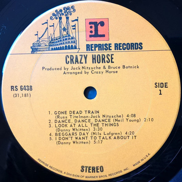 Crazy Horse - Crazy Horse (VG) (Vinyl LP)