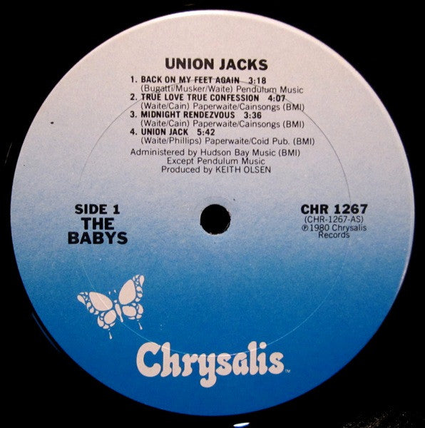 Babys - Union Jacks (VG) (Vinyl LP)