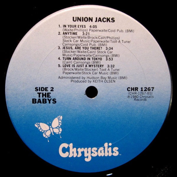 Babys - Union Jacks (VG) (Vinyl LP)