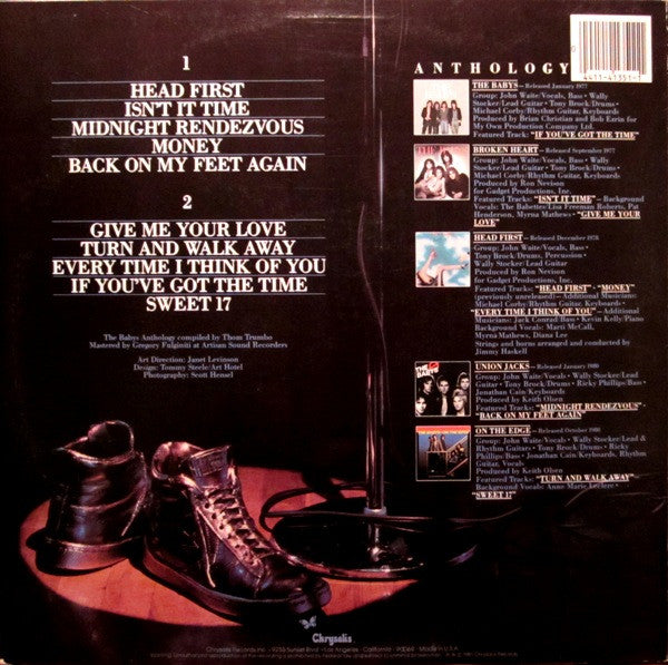 Babys - Anthology (VG+) (Vinyl LP)