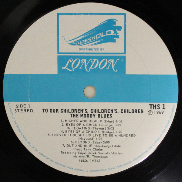 Moody Blues - To Our Children's Children's Children (VG+) (Vinyl LP)
