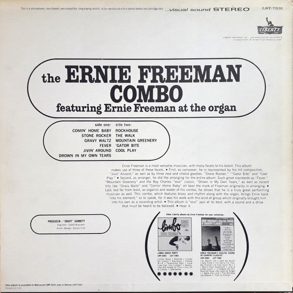 Freeman, Ernie Combo - Comin' Home Baby - Stone Rocker (VG) (Vinyl LP)
