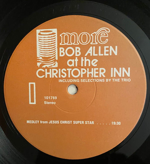 Prahin, Robert Allen - More Bob Allen At The Christopher Inn (VG) (Vinyl LP)