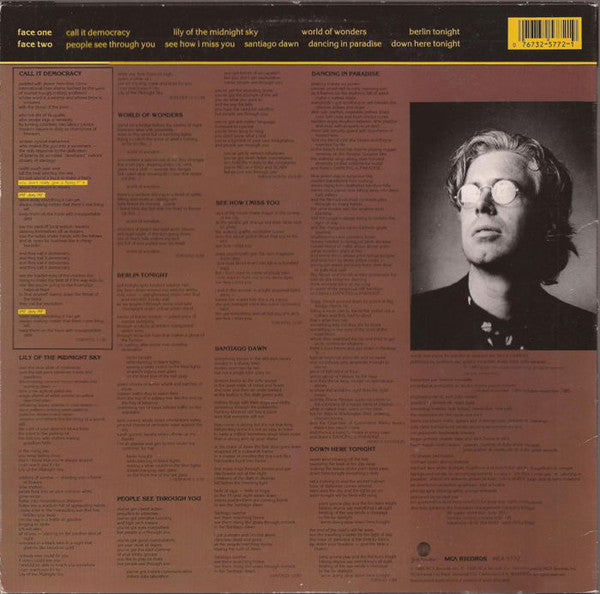 Cockburn, Bruce - World Of Wonders (NM or M-) (Vinyl LP)