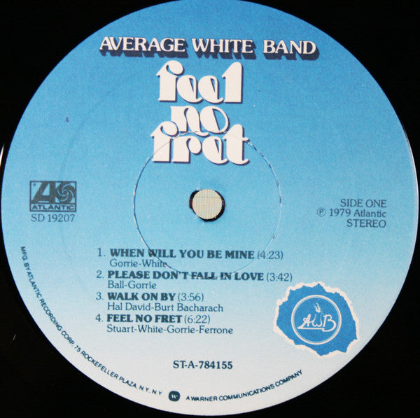 Average White Band - Feel No Fret (VG) (Vinyl LP)