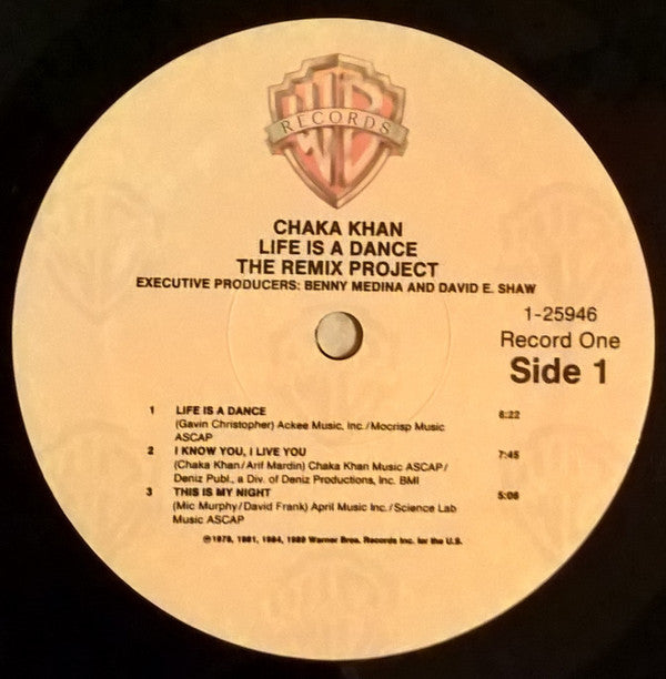 Khan, Chaka - Life Is A Dance - The Remix Project (Vinyl, VG) (Vinyl LP)