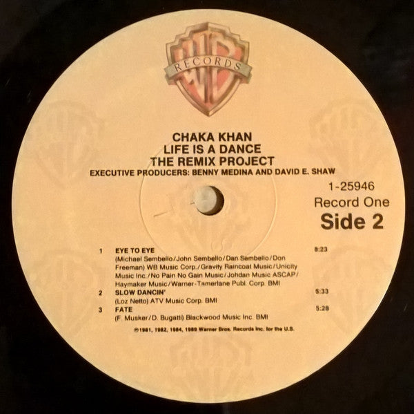 Khan, Chaka - Life Is A Dance - The Remix Project (Vinyl, VG) (Vinyl LP)