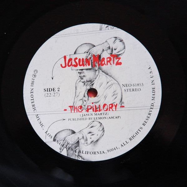 Martz, Jasun - The Pillory (VG+) (Vinyl LP)