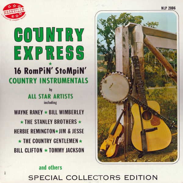 Various - Country Express - 16 Rompin' Stompin' Country Instrumentals (VG) (Vinyl LP)