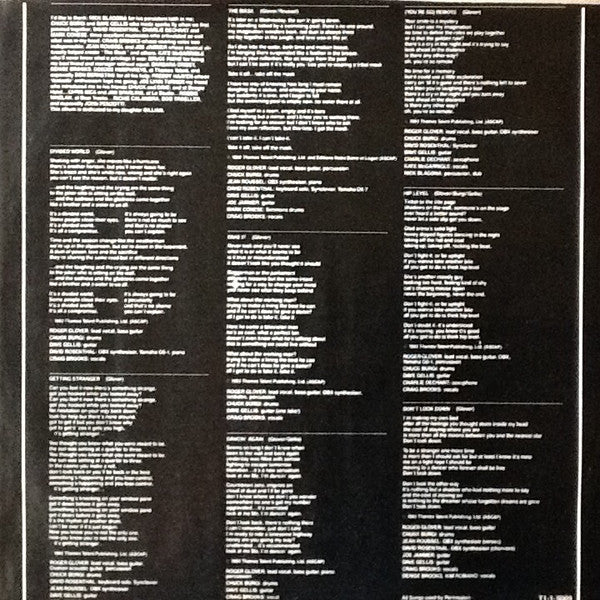 Glover, Roger - Mask (VG+) (Vinyl LP)