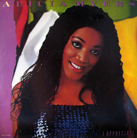 Myers, Alicia - I Appreciate (Vinyl, VG) (Vinyl LP)