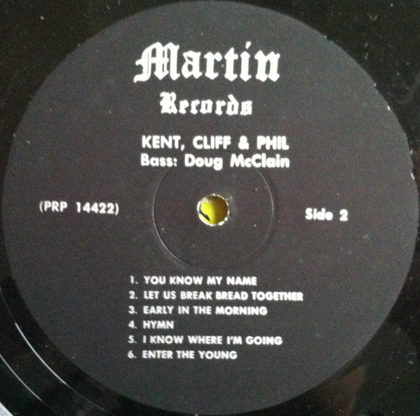 Kent, Cliff & Phil - Enter The Young (VG) (Vinyl LP)