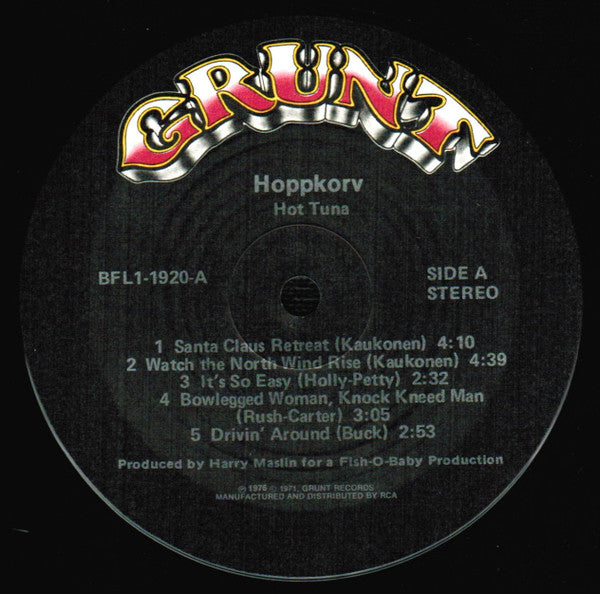 Hot Tuna - Hoppkorv (VG) (Vinyl LP)