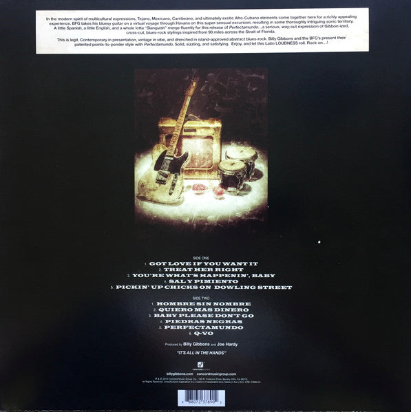 Gibbons, Billy and The BFG's - Perfectamundo (Vinyl, VG+) (Vinyl LP)