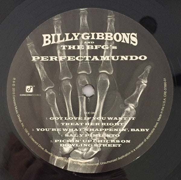 Gibbons, Billy and The BFG's - Perfectamundo (Vinyl, VG+) (Vinyl LP)