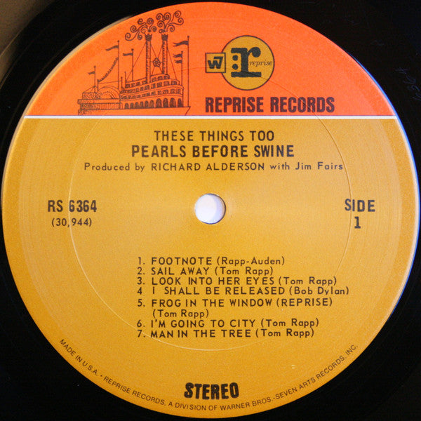 Pearls Before Swine - These Things Too (Vinyl, VG+) (Vinyl LP)