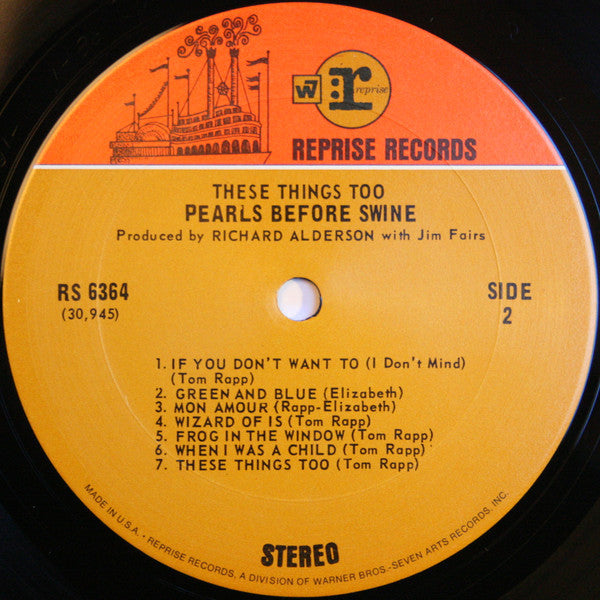 Pearls Before Swine - These Things Too (VG) (Vinyl LP)
