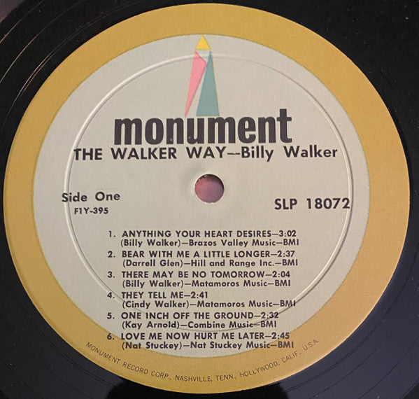 Walker, Billy - The Walker Way (VG) (Vinyl LP)