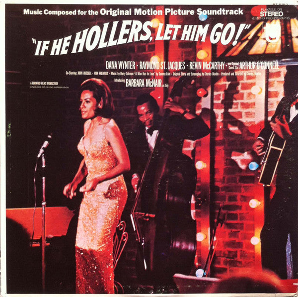 If He Hollers, Let Him Go (Music Composed For The Original Motion Picture Soundtrack) (VG) (Vinyl LP)