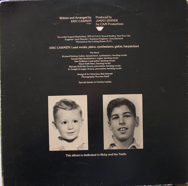 Carmen, Eric - Eric Carmen (VG+) (Vinyl LP)