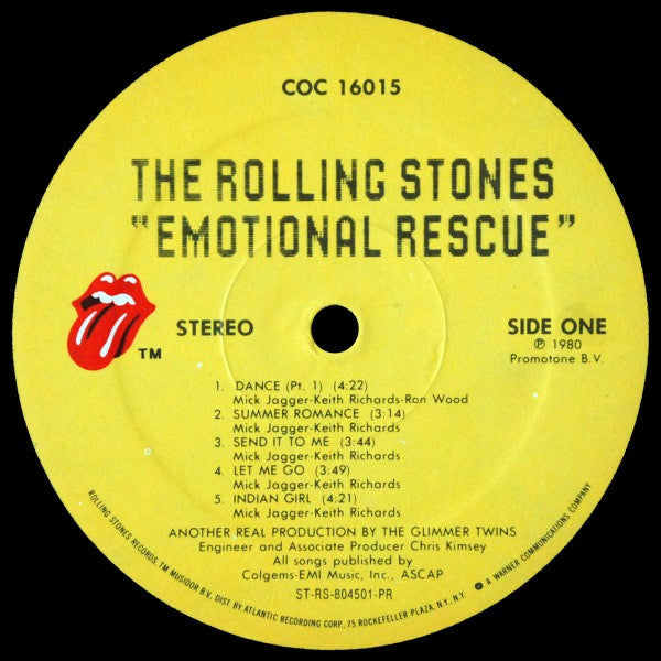 Rolling Stones - Emotional Rescue (Vinyl, VG+) (Vinyl LP)