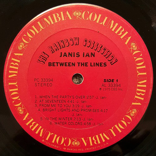 Ian, Janis - Between The Lines (Vinyl, VG) (Vinyl LP)
