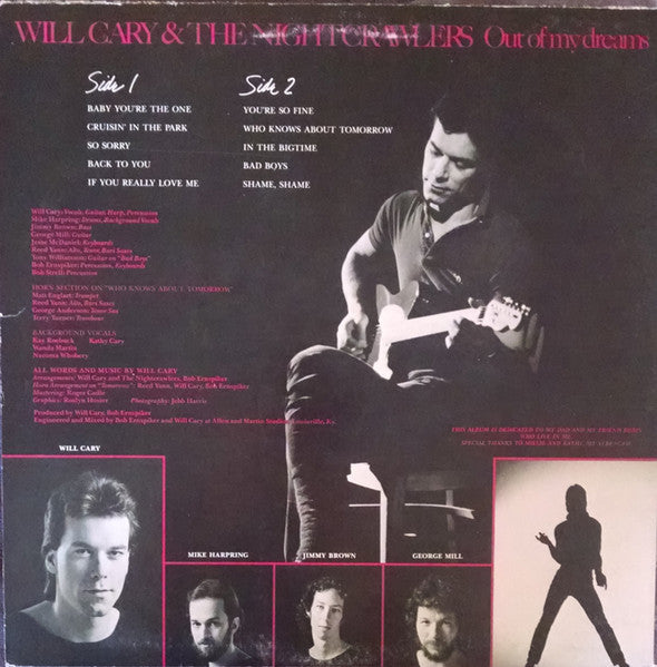 Cary, Will & The Nightcrawlers - Out Of My Dreams (VG+) (Vinyl LP)