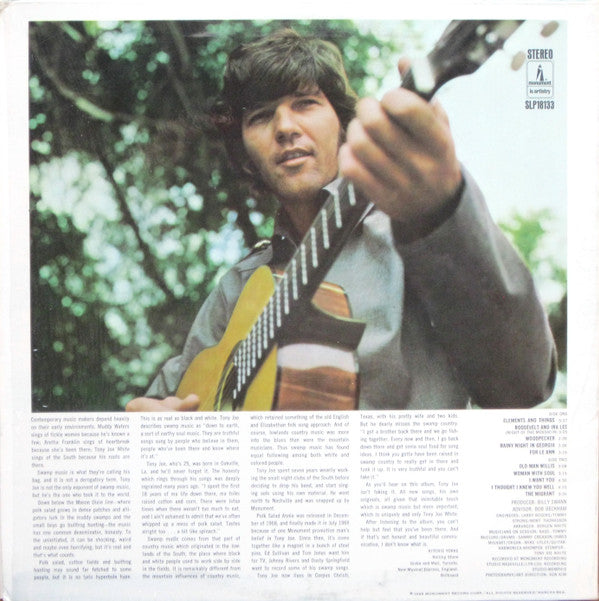 White, Tony Joe - ...Continued (G+) (Vinyl LP)