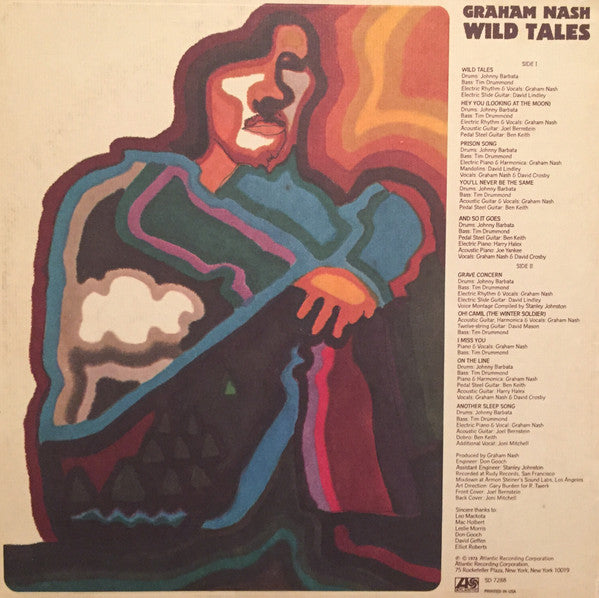 Nash, Graham - Wild Tales (VG+) (Vinyl LP)