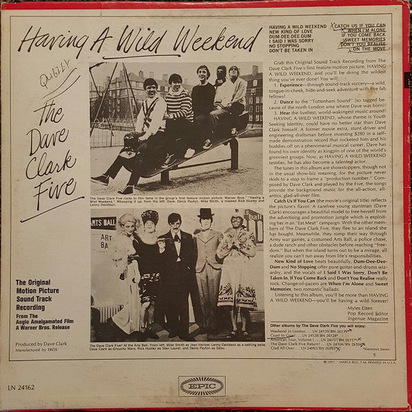 Clark, Dave Five - Having A Wild Weekend (VG) (Vinyl LP)