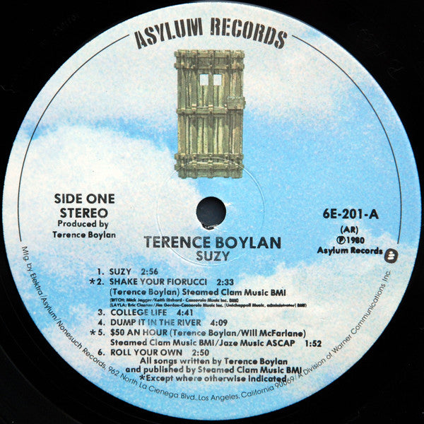 Boylan, Terence - Suzy (VG+) (Vinyl LP)