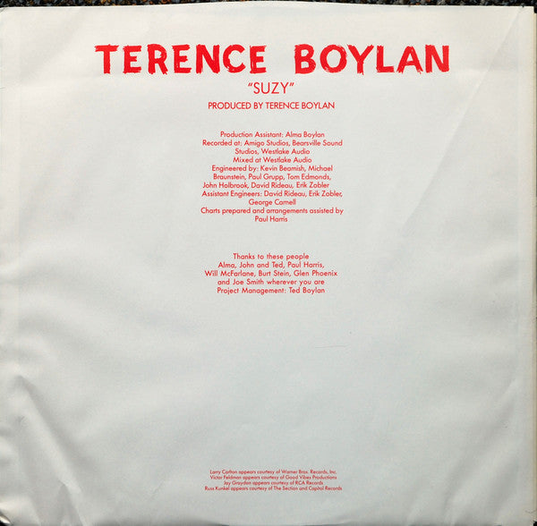 Boylan, Terence - Suzy (VG+) (Vinyl LP)