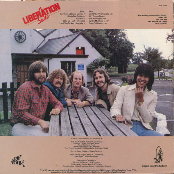 Liberation Suite - Stride For Stride (VG+) (Vinyl LP)