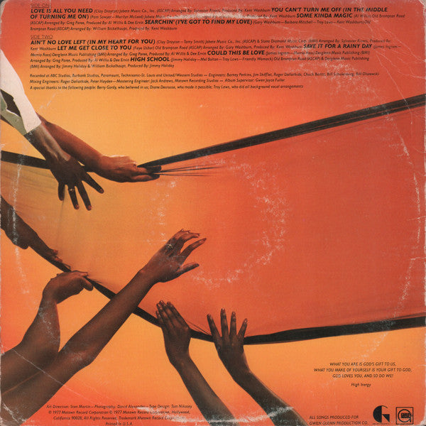 High Inergy - Turnin' On (VG+) (Vinyl LP)